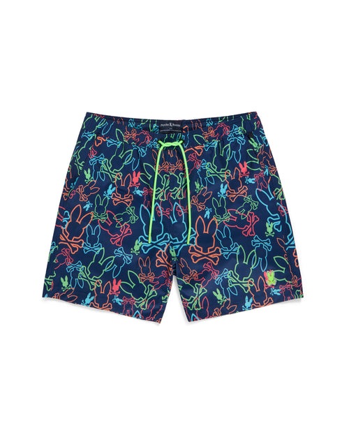 Pantaloneta De Baño Aop Barett Psycho Bunny