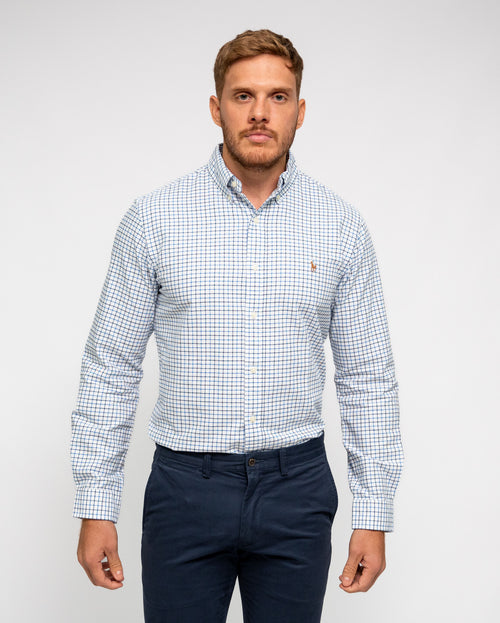 Camisa Custom fit Oxford Ralph Lauren