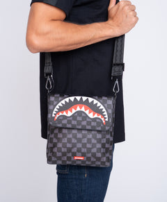 Bolso Cruzado Ancho Drip Check