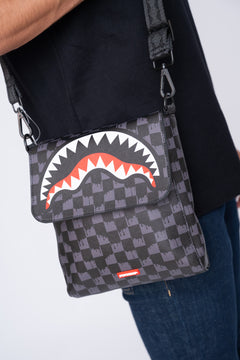 Bolso Cruzado Ancho Drip Check