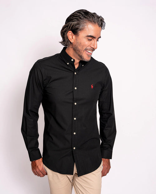 Camisa Popelina Slim Fit